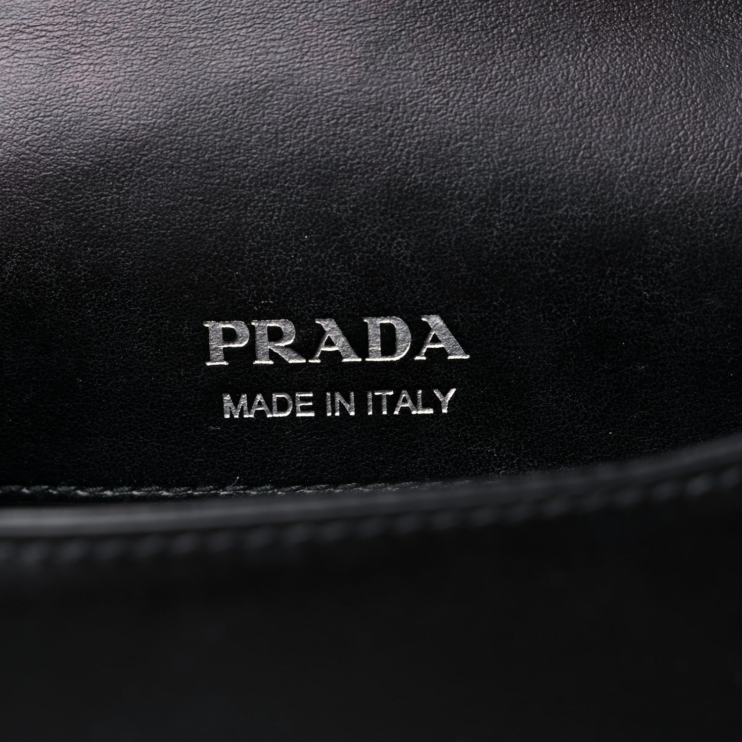 Prada Nylon Calfskin Identity Shoulder Bag Black 6 of 15