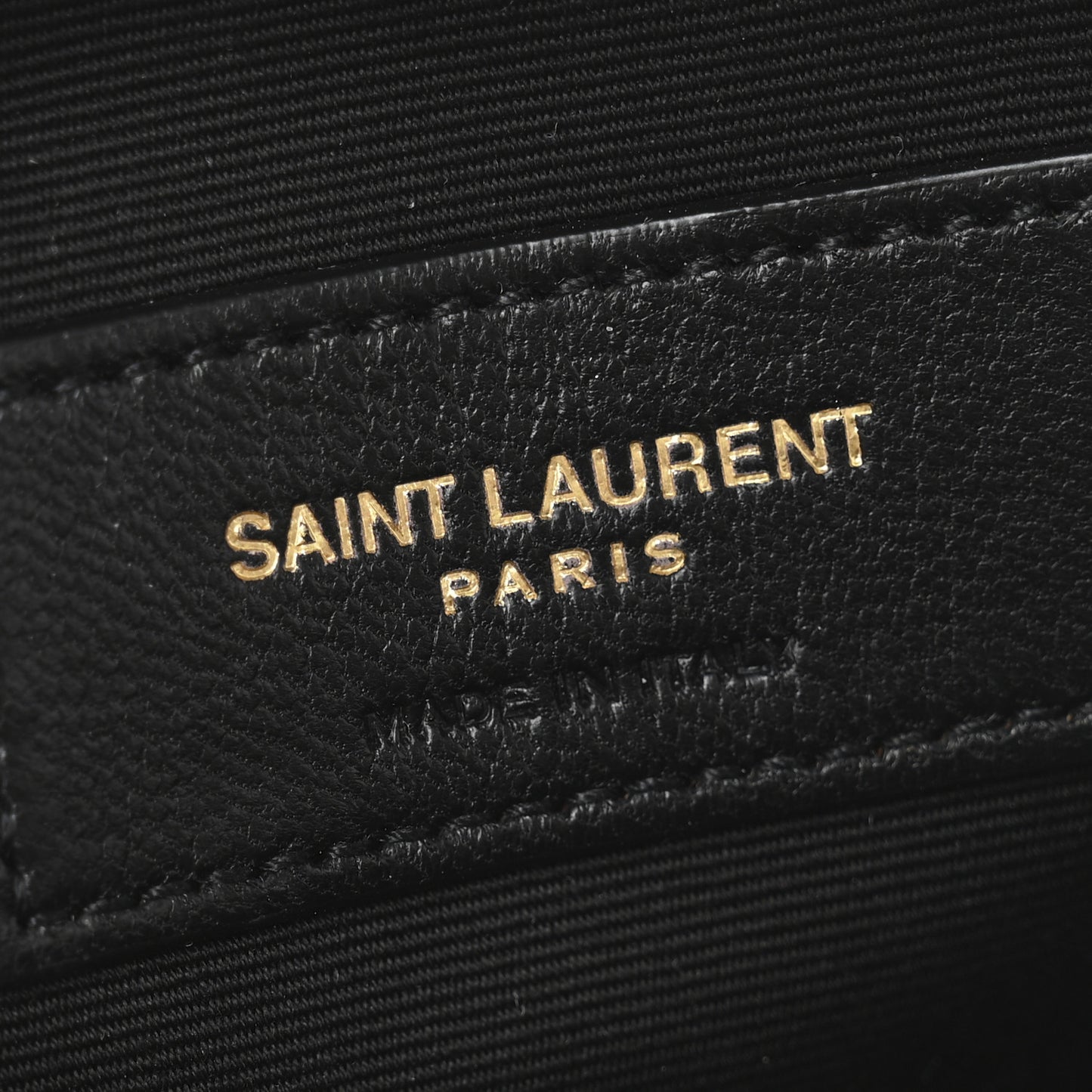 Lambskin Quilted Mini Square Pouch Black