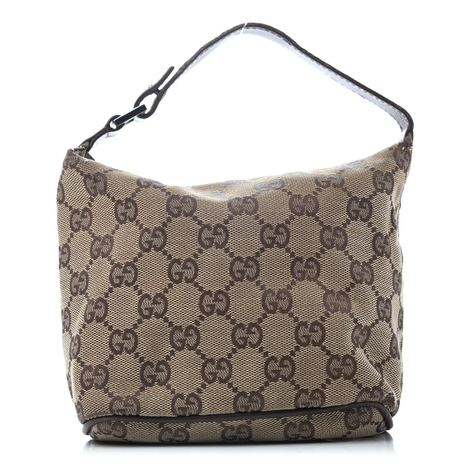 Gucci Monogram Mini Hobo Brown 1 of 10