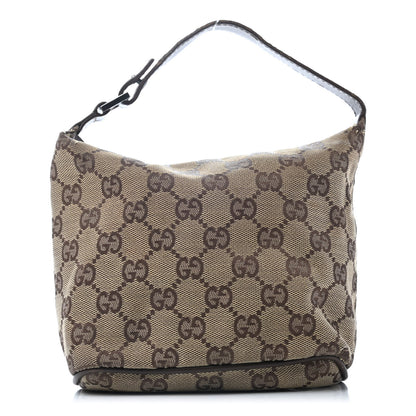 Gucci Monogram Mini Hobo Brown 1 of 10