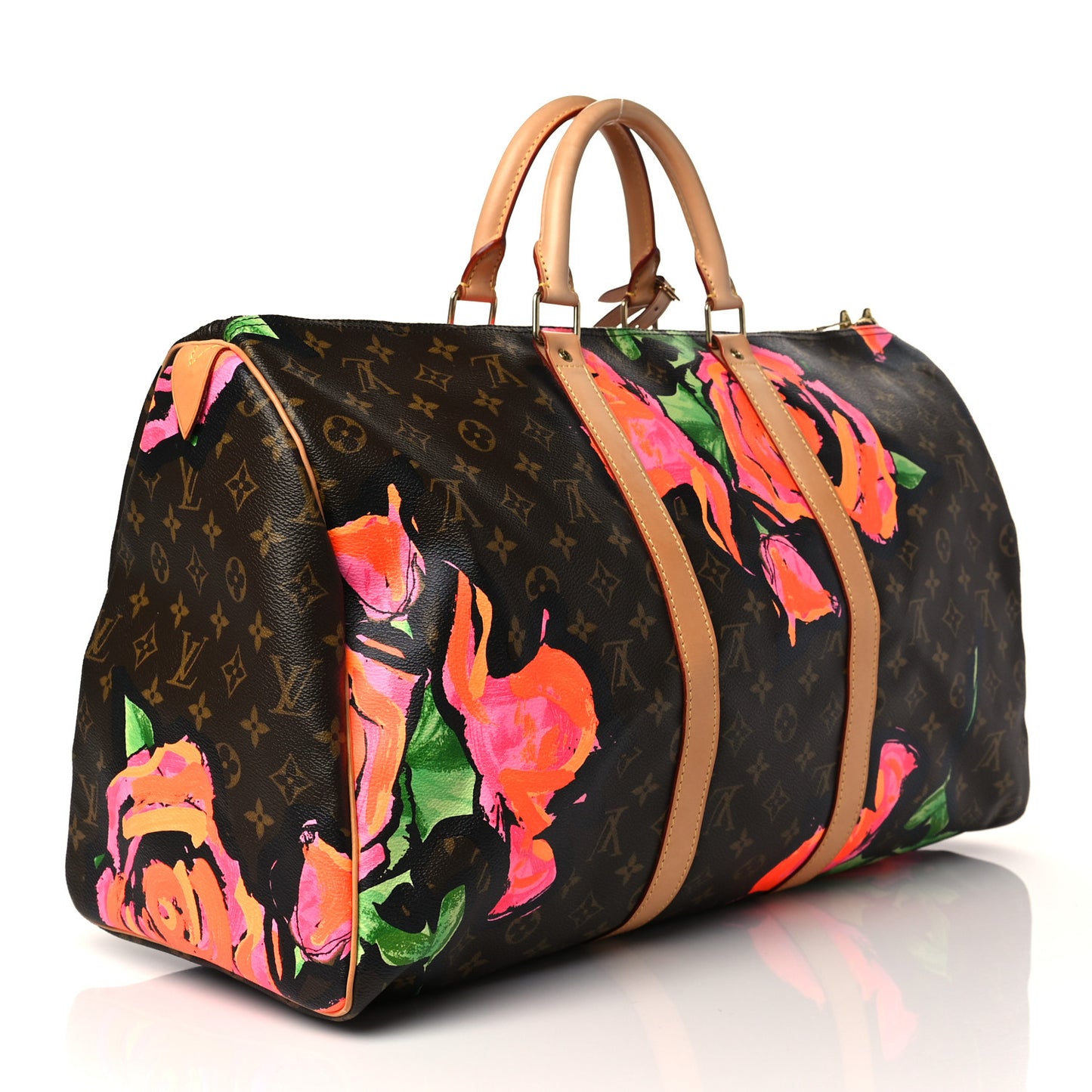 Monogram Roses Keepall 50