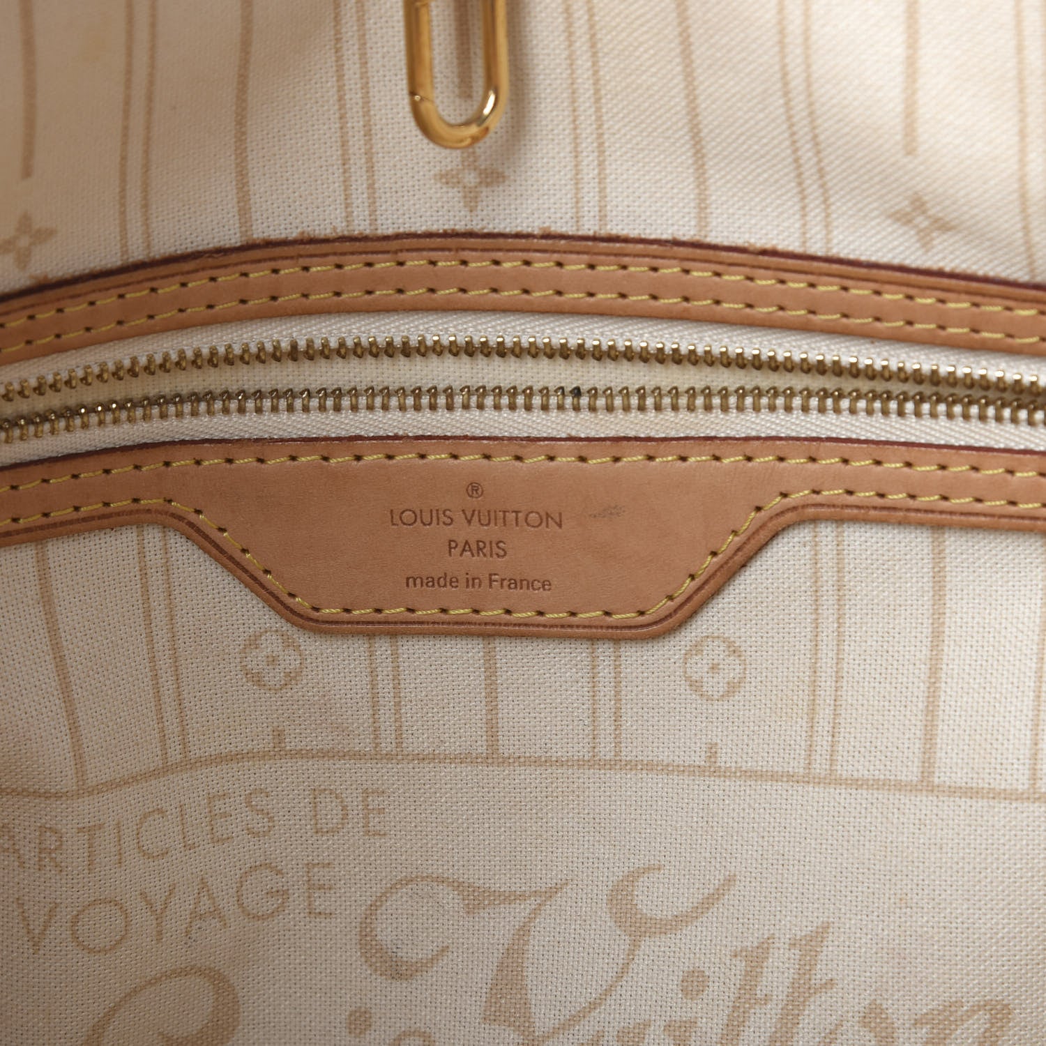 Louis Vuitton Damier Azur Neverfull MM 8 of 11