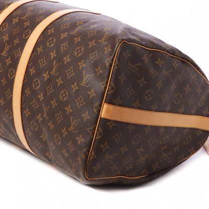 Louis Vuitton Monogram Keepall Bandouliere 55 5 of 10