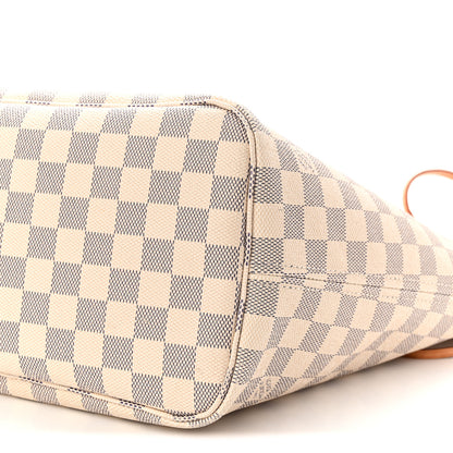 Louis Vuitton Damier Azur Neo Neverful lMM Rose Ballerine 11 of 11