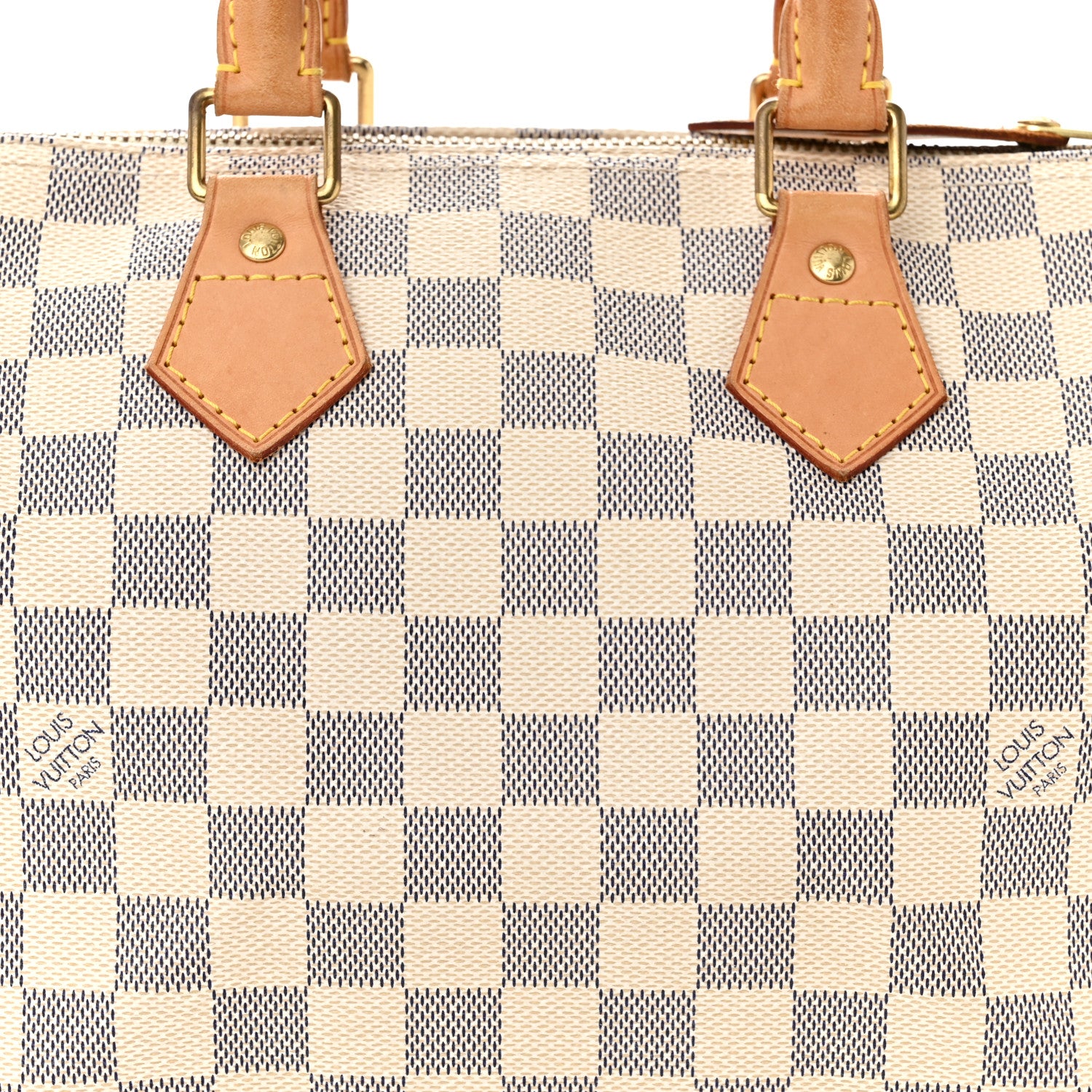 Louis Vuitton LOUIS VUITTON Damier Azur Speedy 25 7 of 9
