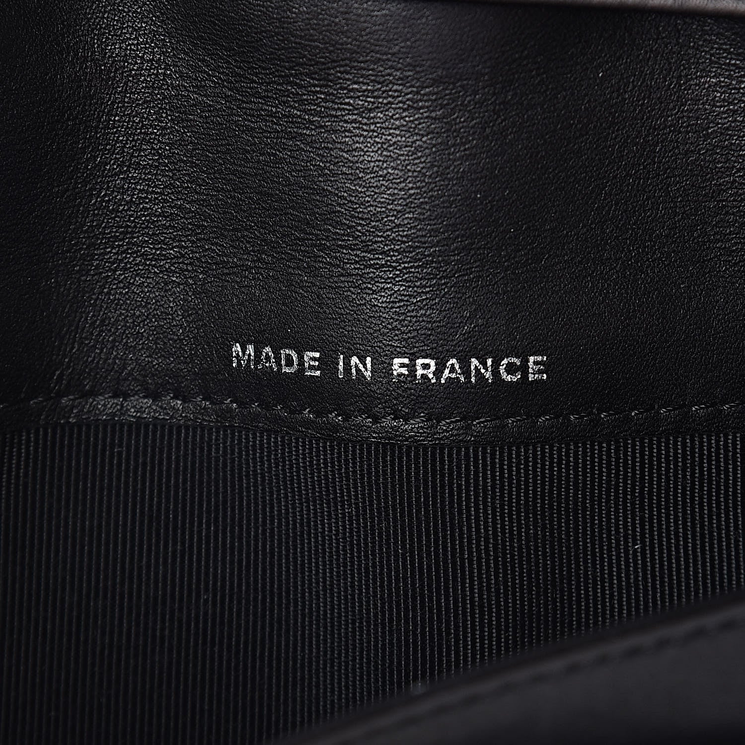 Chanel Calfskin Double Stitch Hamptons Flap Wallet Black 8 of 10