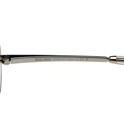 Miu Miu Metal Runway Sunglasses SMU54Y Silver 6 of 7