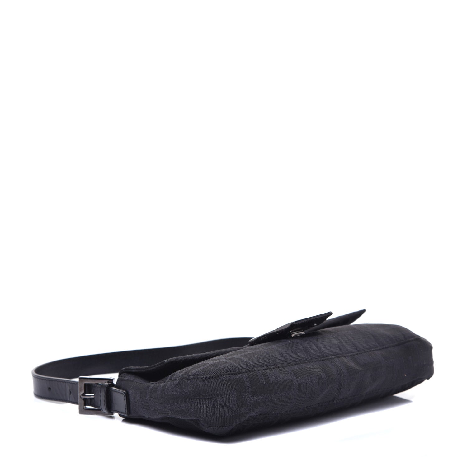 Fendi Nylon Zucca Baguette Black 4 of 8