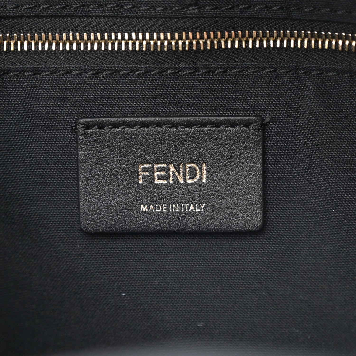 Fendi Nappa FF 1974 Embossed Mini Backpack Black 6 of 13