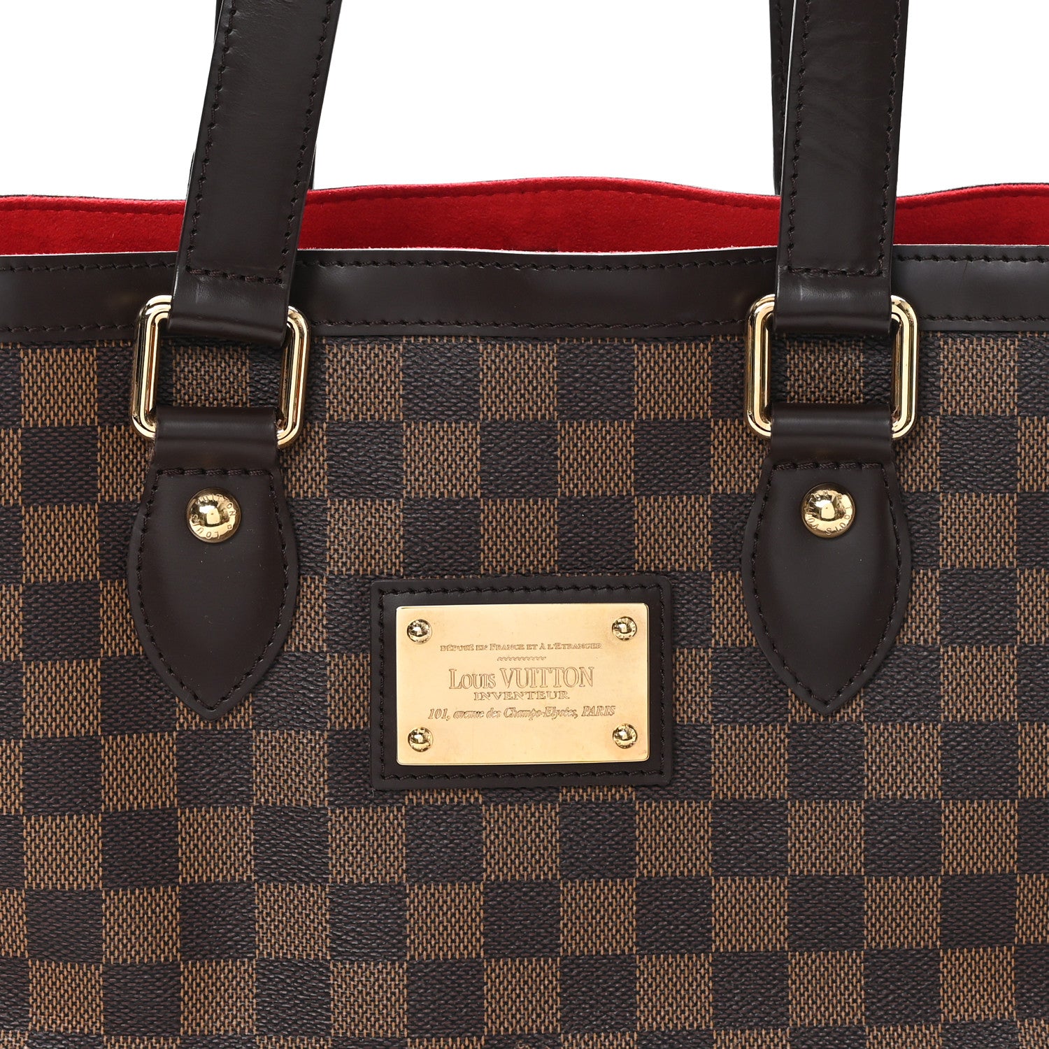 Louis Vuitton Damier Ebene Hampstead PM 7 of 9