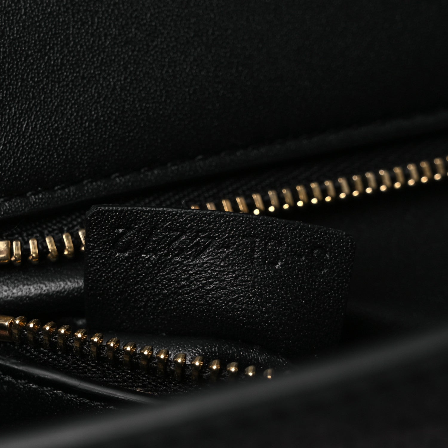 Celine Sequin Asymetric Clutch  Black White 7 of 10