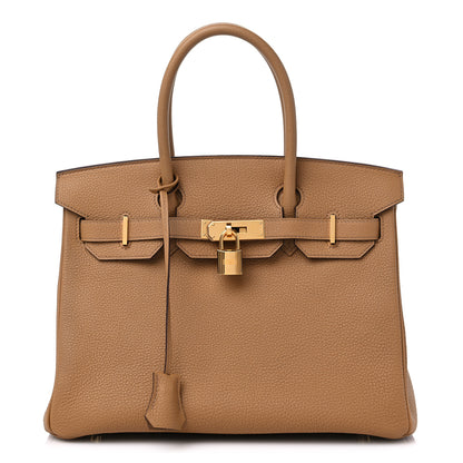 Hermes Togo Birkin 30 Biscuit 1 of 9