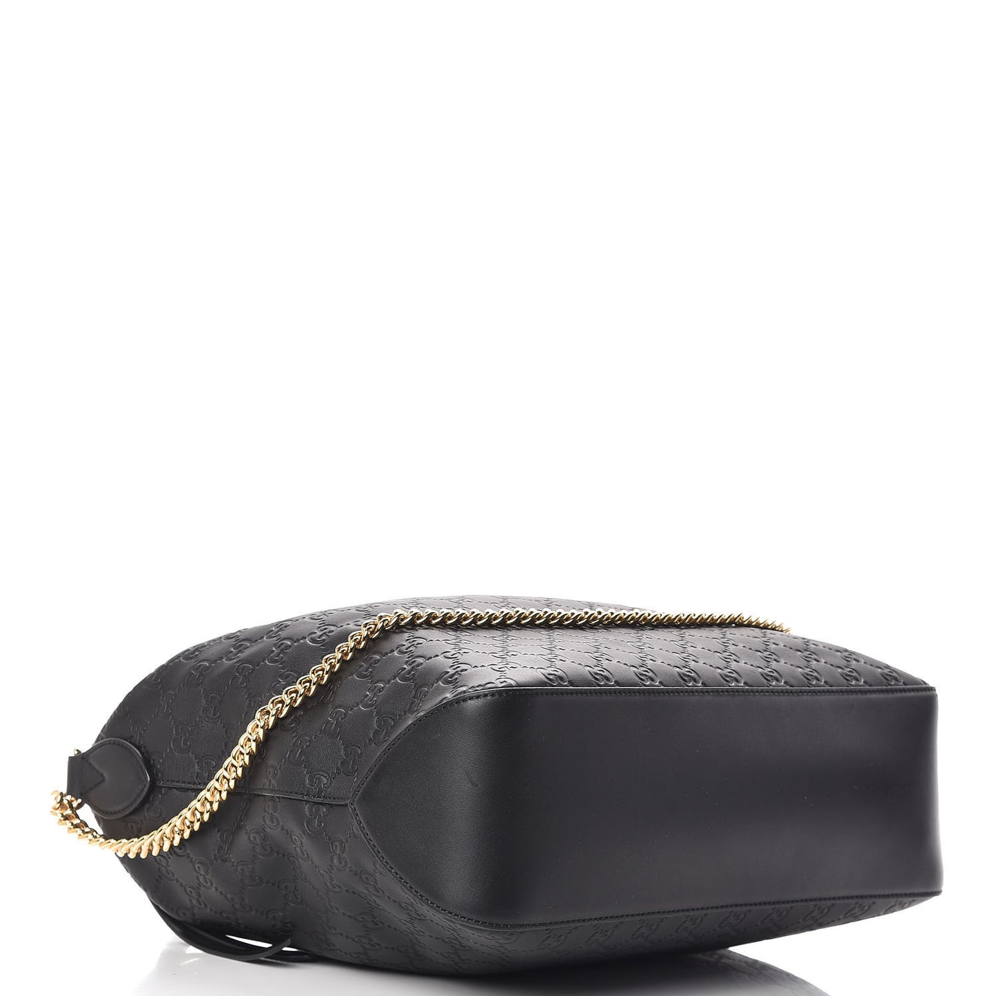 Guccissima Signature Large Linea A Hobo Black