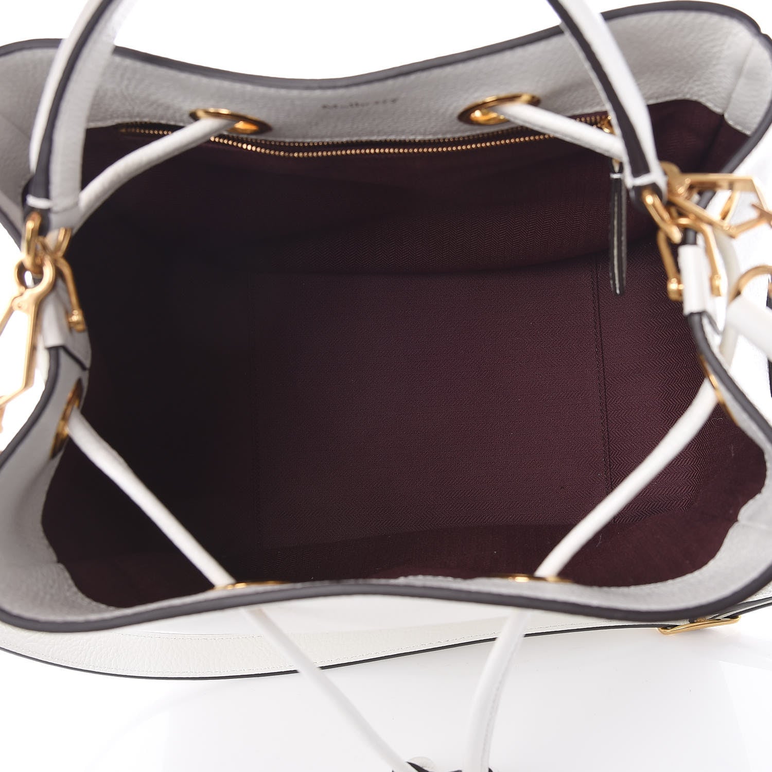 Mulberry Small Classic Grain Hampstead White 5 of 8