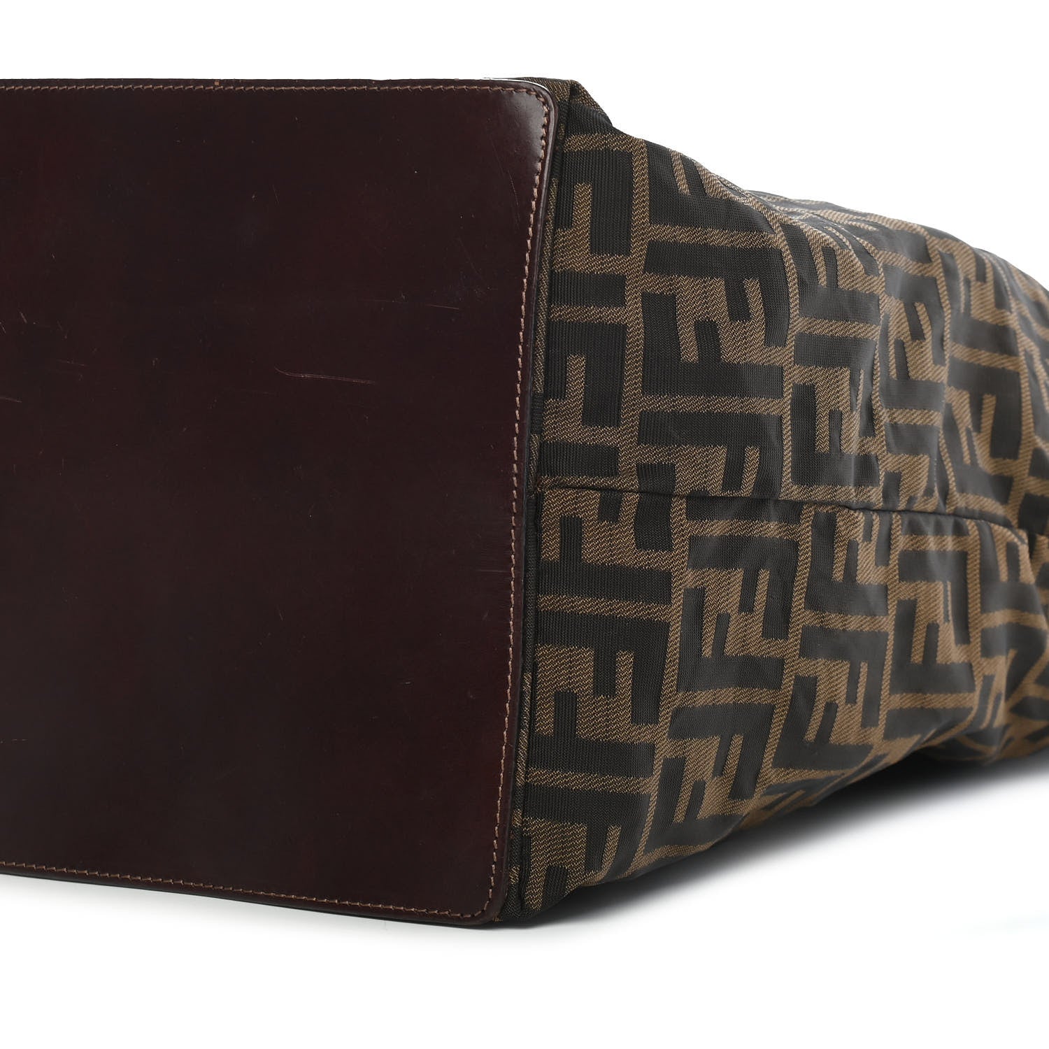 Fendi Zucca Shopping Tote Tobacco 8 of 8