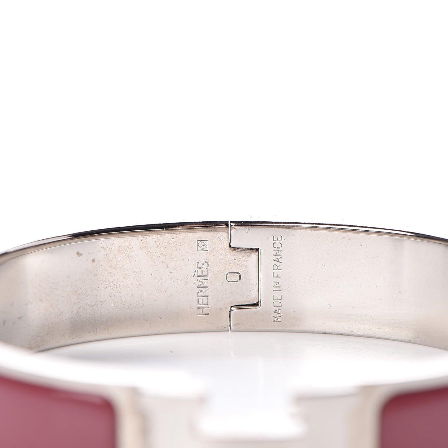 Narrow Enamel Clic Clac H Bracelet PM Muscat