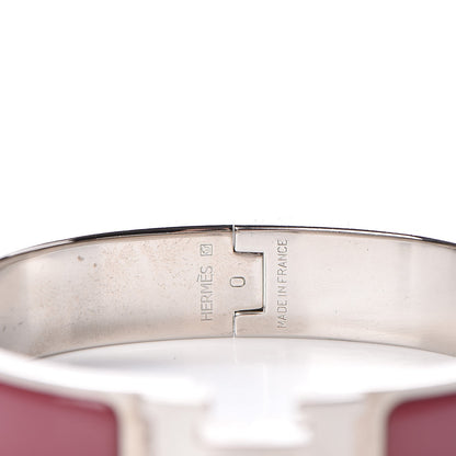 Hermes Narrow Enamel Clic Clac H Bracelet PM Muscat 4 of 5
