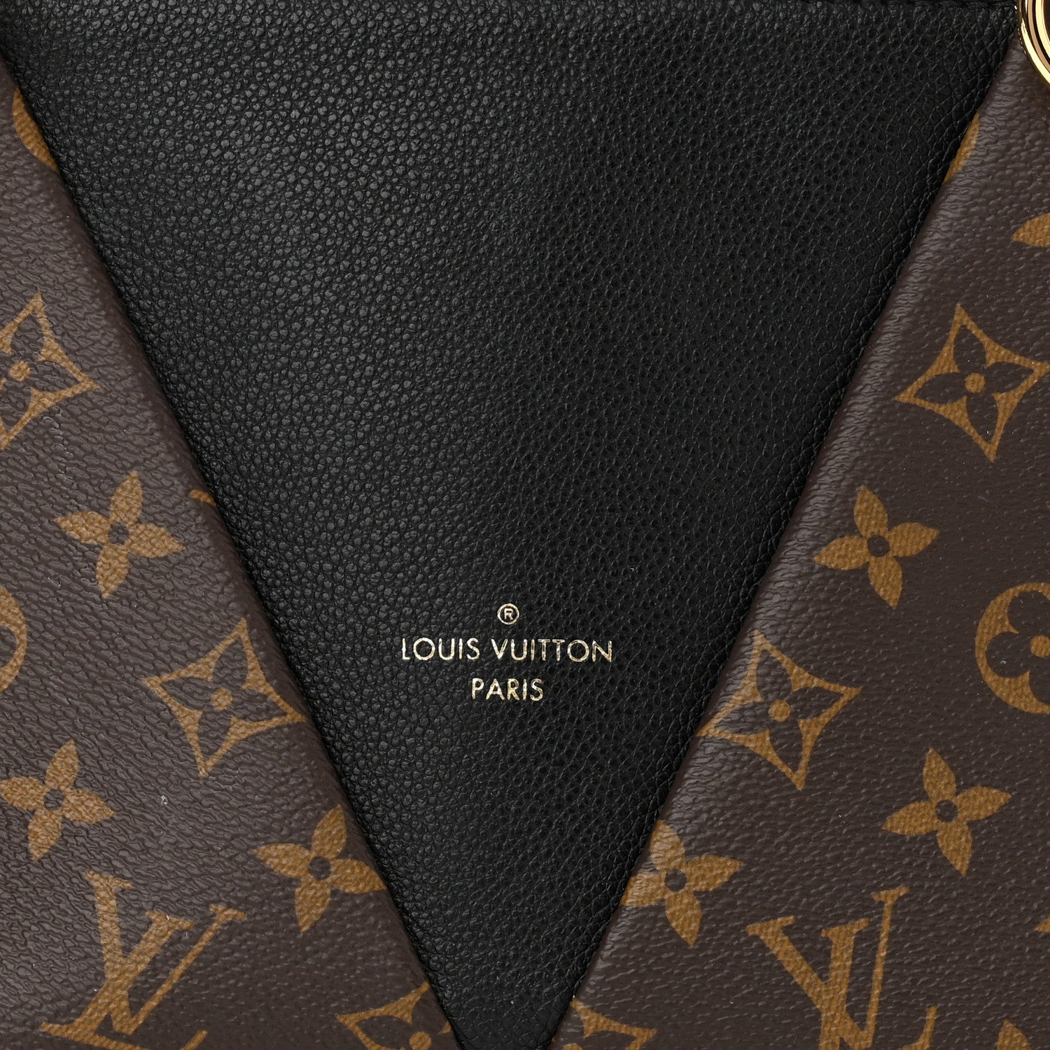 Louis Vuitton Monogram V Tote BB Black 7 of 9
