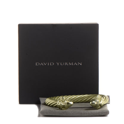 David Yurman Aluminum Renaissance 10mm Cable Bracelet Champagne 6 of 6