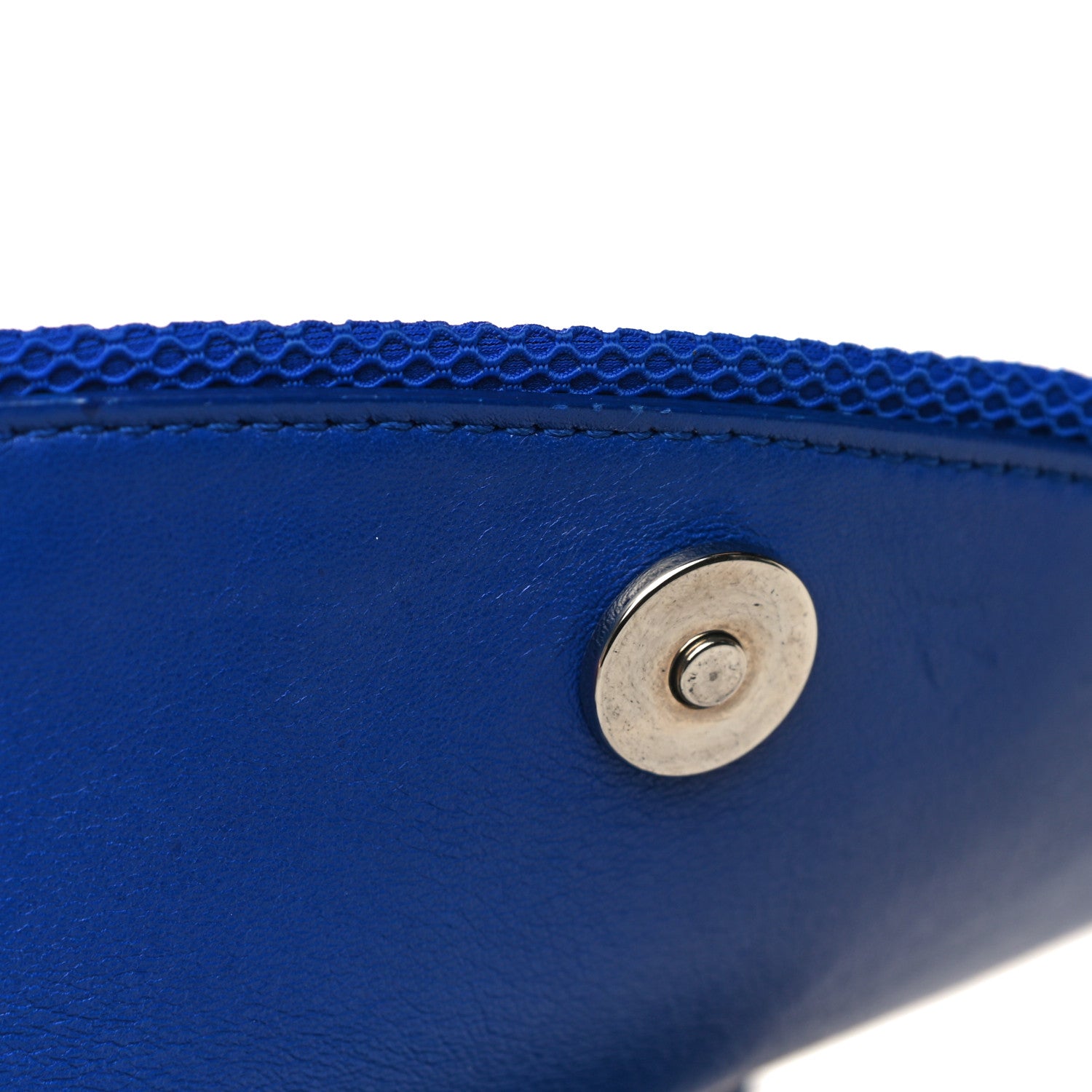 Christian Dior Lambskin Mesh Cannage Embroidered Large Stardust Backpack Blue 18 of 19