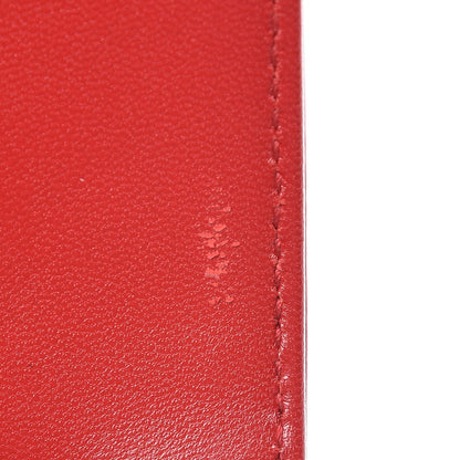 Saint Laurent Patent Matelasse Monogram Large Vicky Chain Bag Rouge Eros 8 of 10