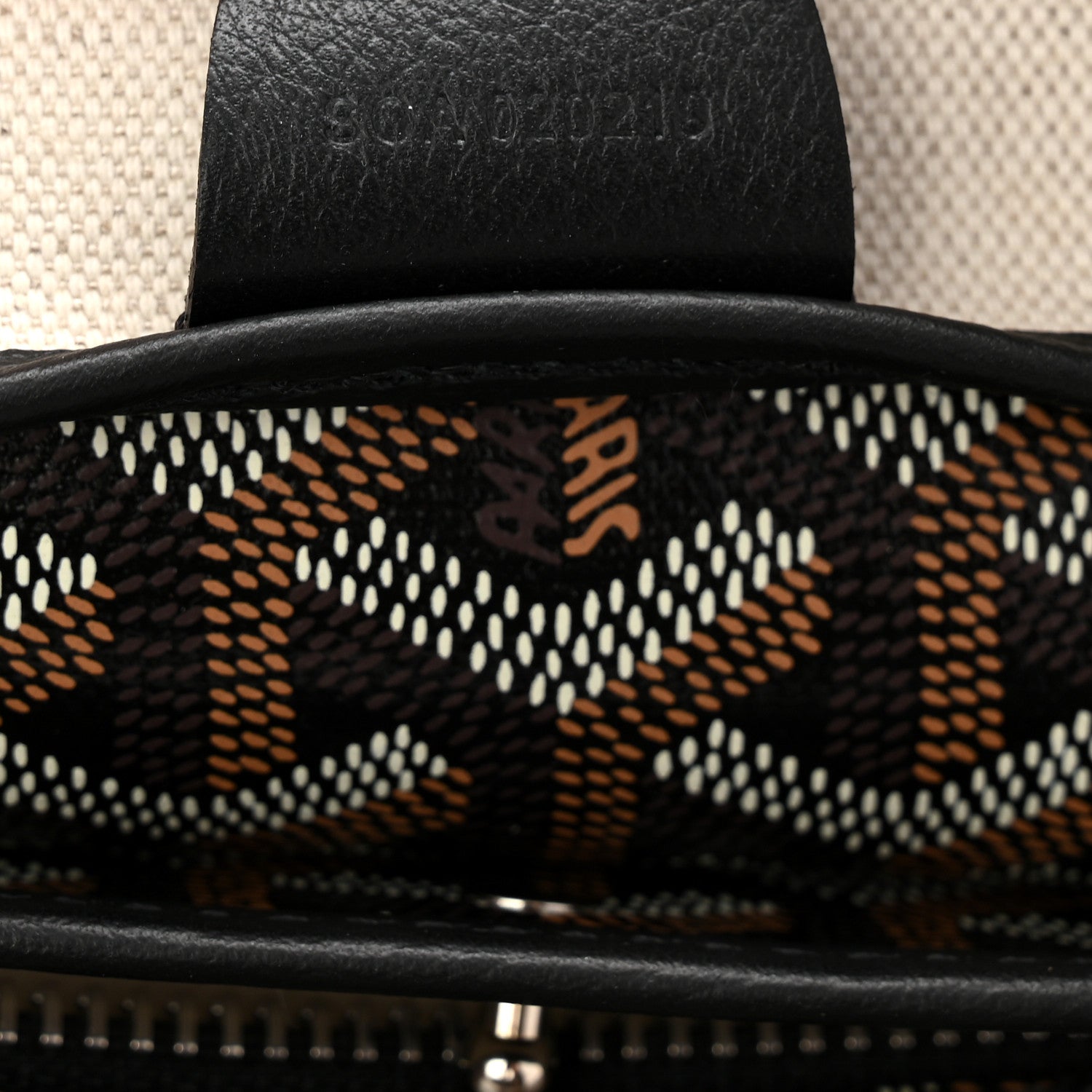 Goyard Goyardine Artois MM Black 7 of 11