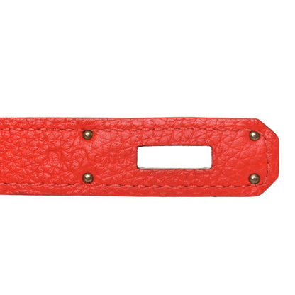 Hermes Togo Birkin 30 Capucine 6 of 10