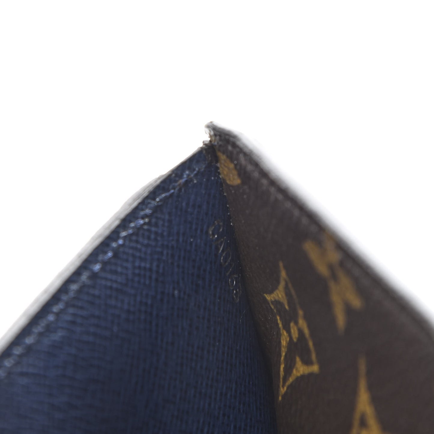 Epi Monogram Marie-Lou Compact Wallet Indigo
