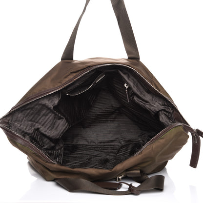 Prada Nylon Vela Large Tote Moro 5 of 11