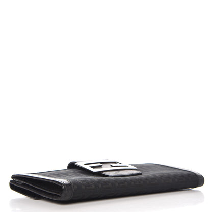 Fendi Zucchino Long Wallet Black 4 of 10
