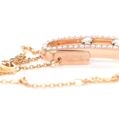 Messika 18K Rose Gold Diamond Move Classic Pave Double Bracelet 5 of 7
