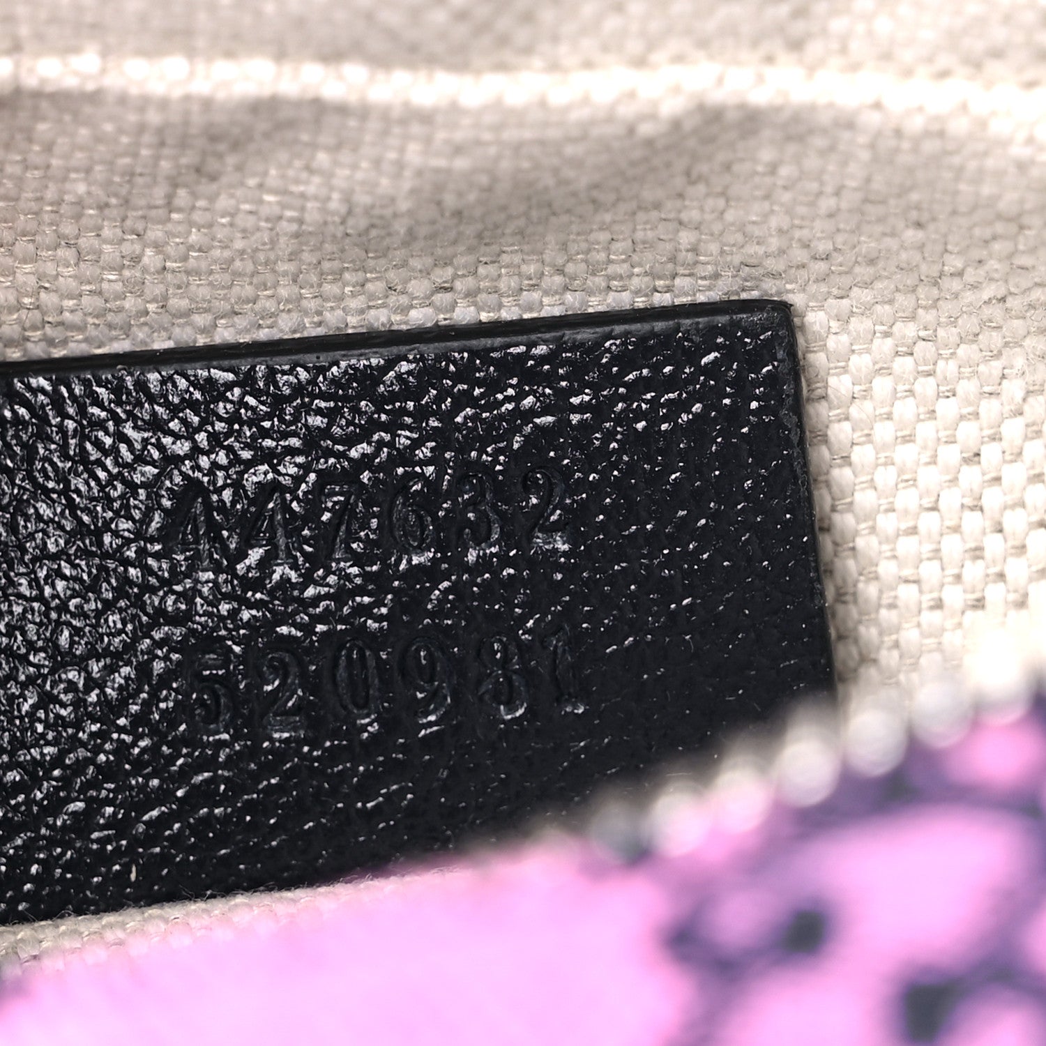 Gucci Monogram Multicolor Matelasse Diagonal Small GG Marmont Chain Shoulder Bag Pink Blue 7 of 9