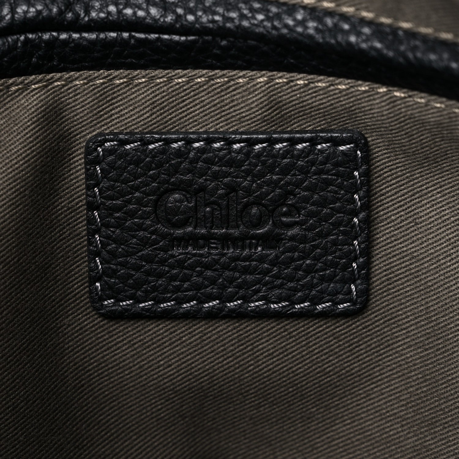 Chloe Calfskin Small Marcie Satchel Black 6 of 14