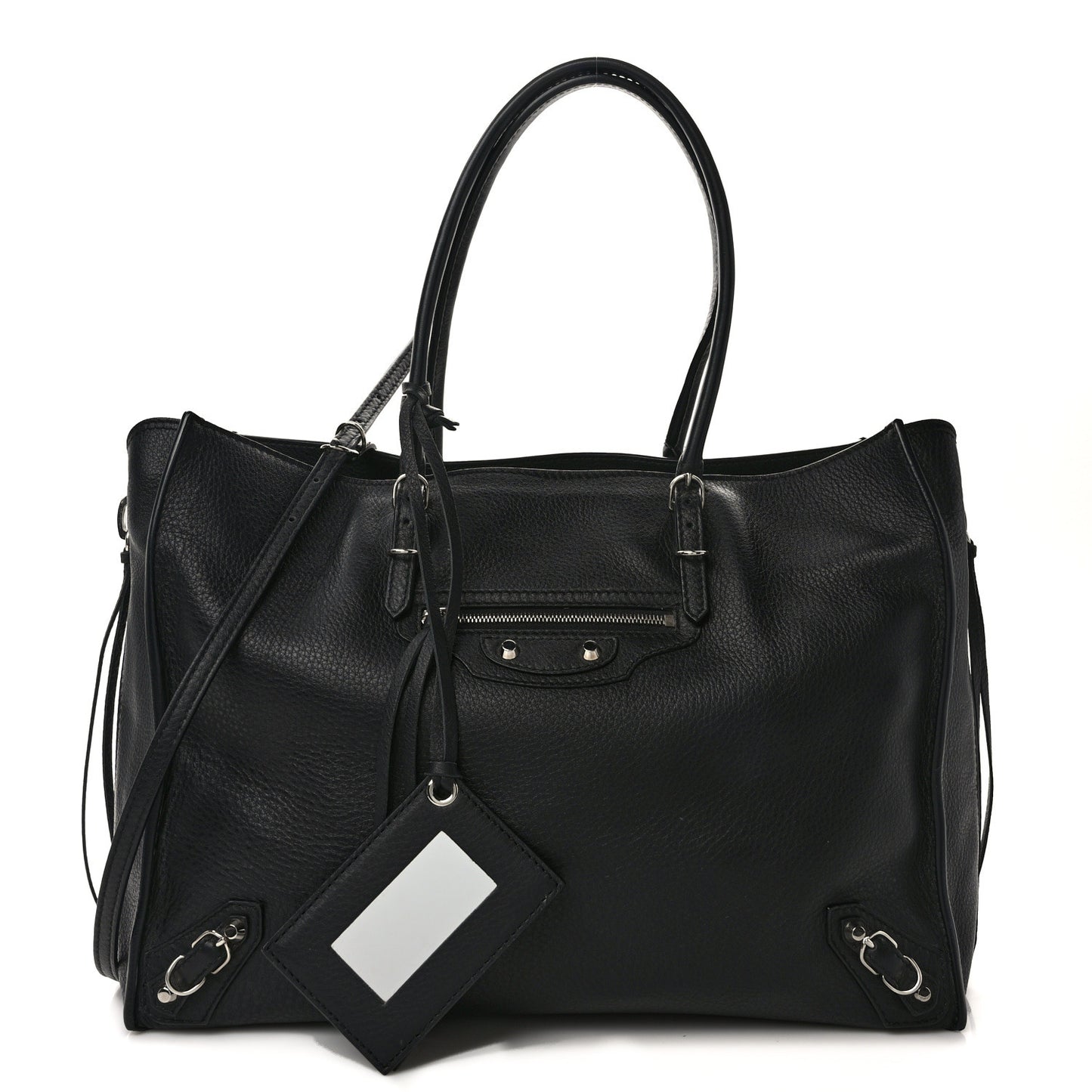 Veau Papier B4 Zip Around Tote Black