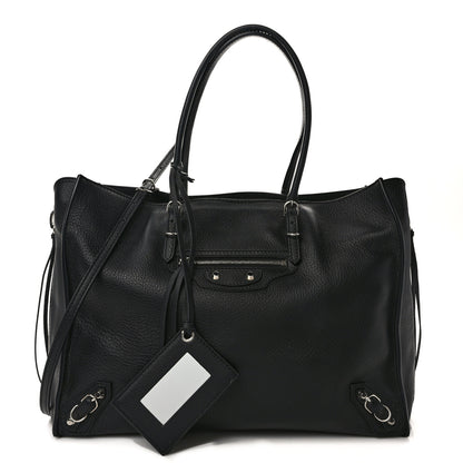 Balenciaga Veau Papier B4 Zip Around Tote Black 1 of 11