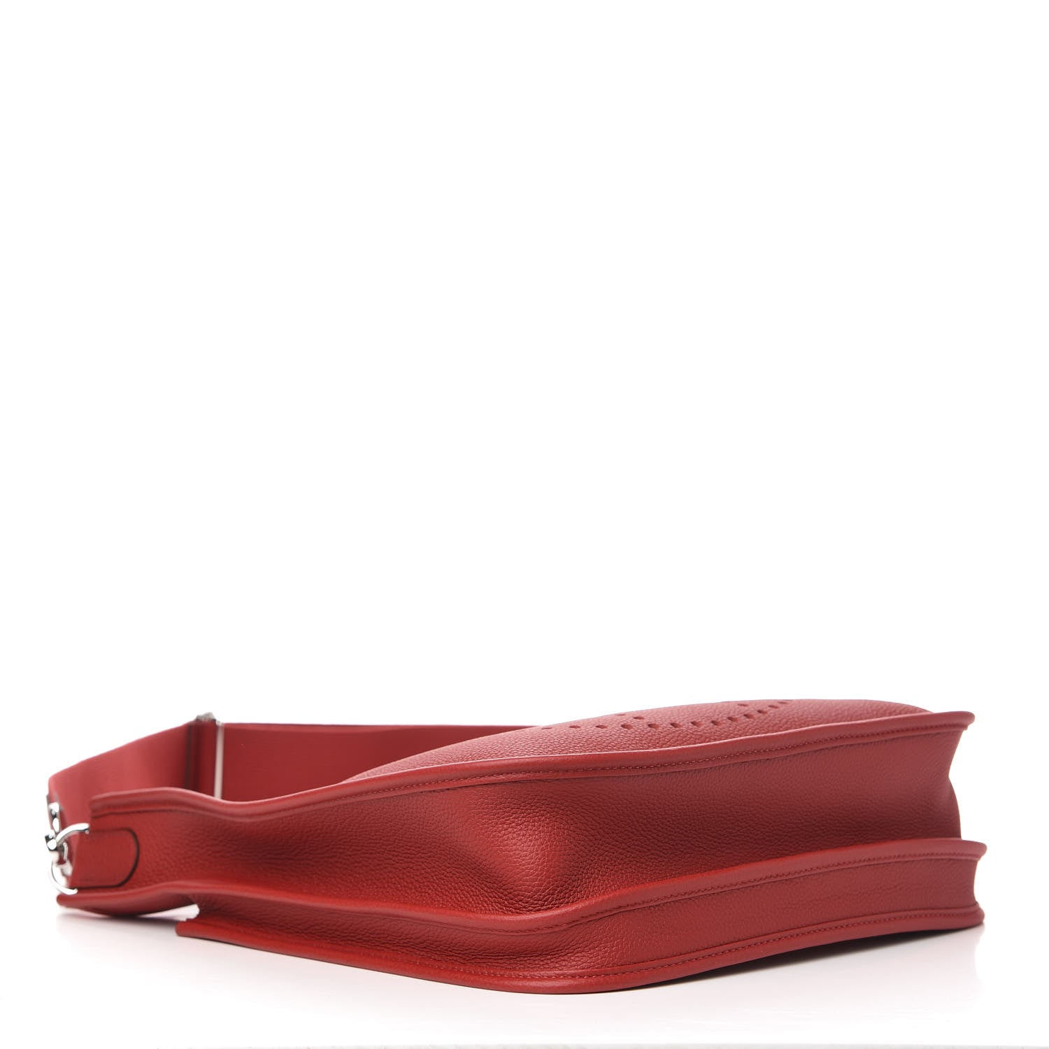 Hermes Taurillon Clemence Evelyne III PM Rouge Piment 4 of 11