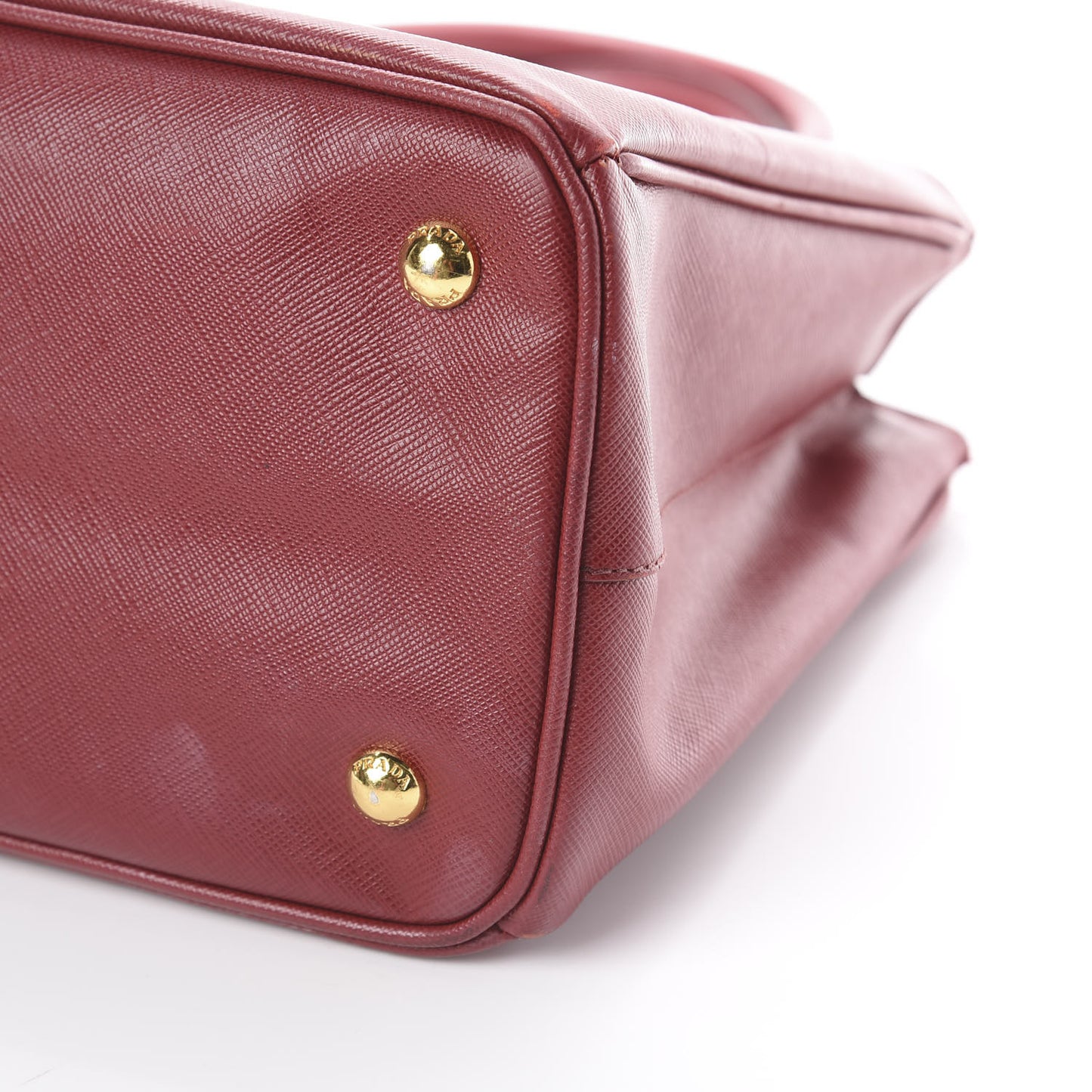 Saffiano Lux Medium Tote Fuoco