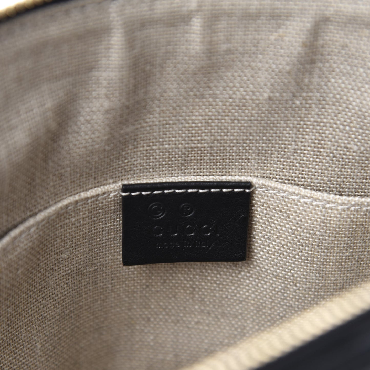 Microguccissima Mini Dome Bag Black