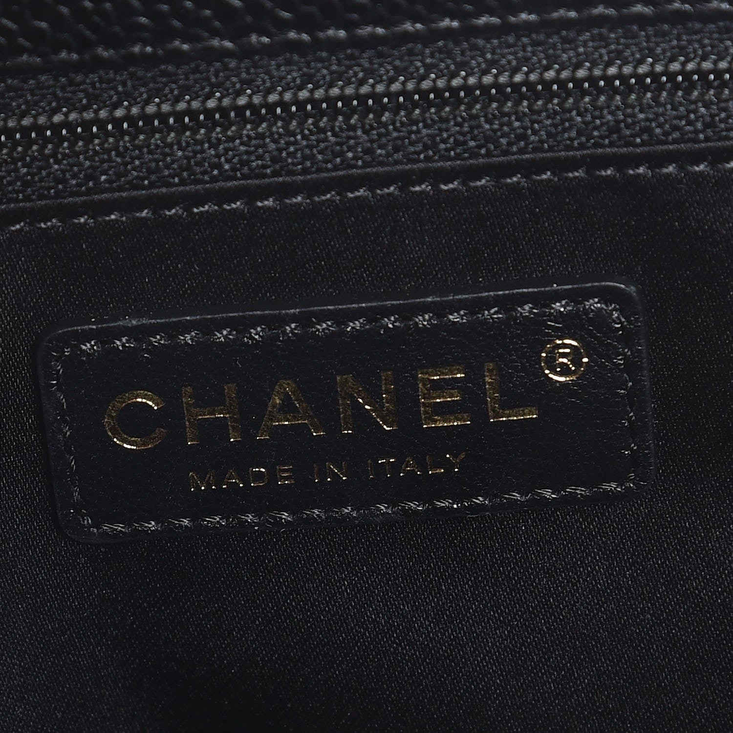 Chanel Caviar Quilted Petit Shopping Tote PST Black 6 of 8