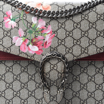 Gucci GG Supreme Monogram Blooms Medium Dionysus Shoulder Bag Beige Multicolor Dry Rose 10 of 10