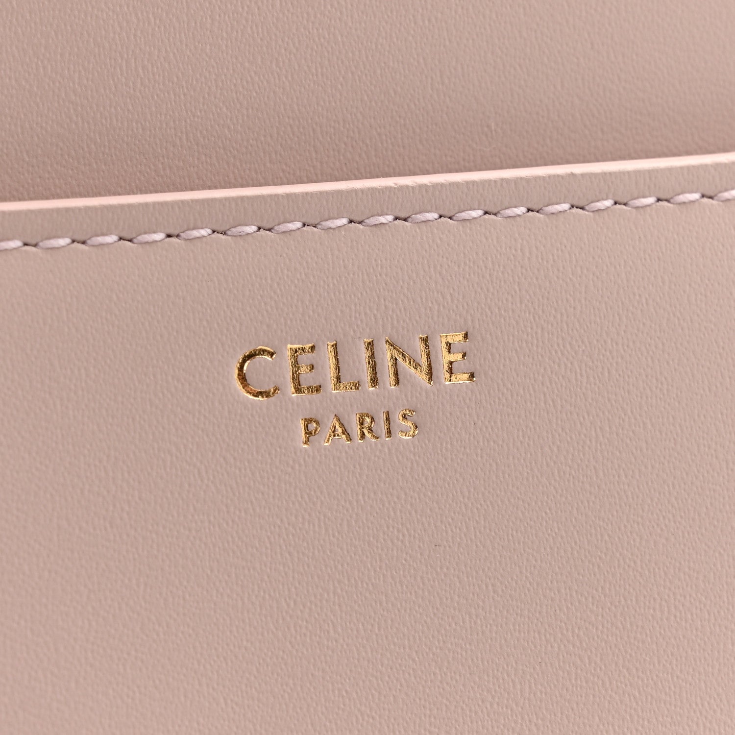Celine Satinated Calfskin Mini 16 Top Handle Bag Bleached Pink 7 of 12