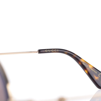Gucci Round Sunglasses GG 0061S Blue 6 of 9