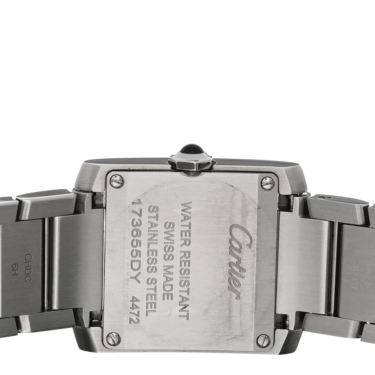Cartier Stainless Steel 21mm Tank Francaise Quartz Watch Silver 4 of 5