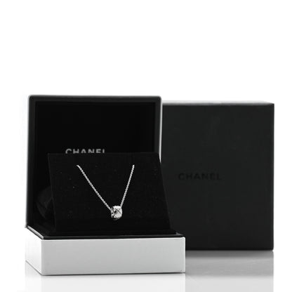 Chanel 18K White Gold Coco Crush Pendant Necklace 5 of 5