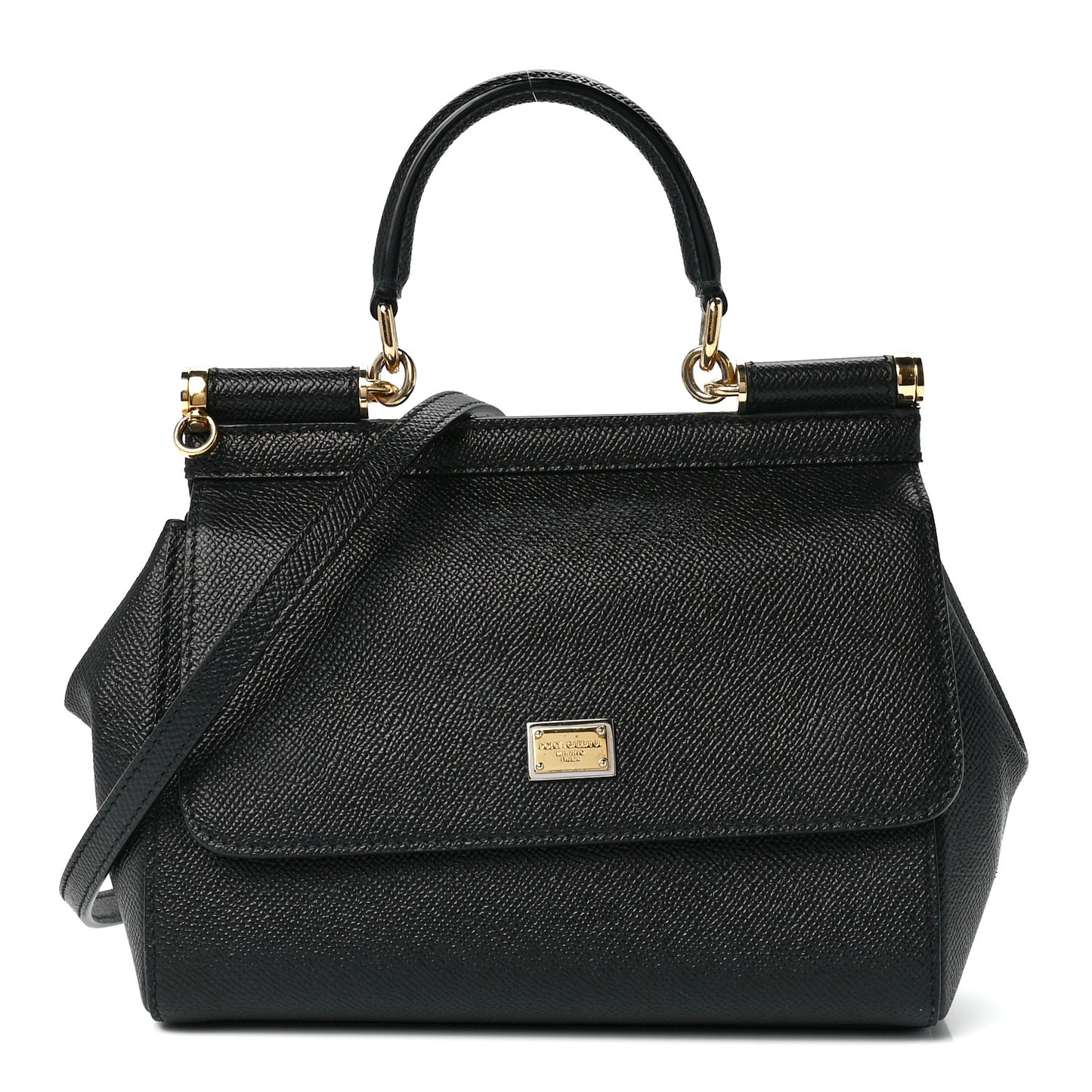 Dauphine Small Miss Sicily Satchel Black