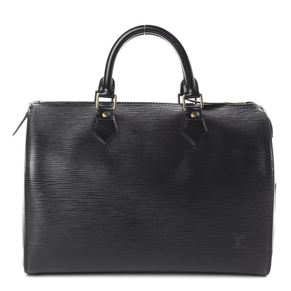 Louis Vuitton Epi Speedy 35 Black 1 of 8