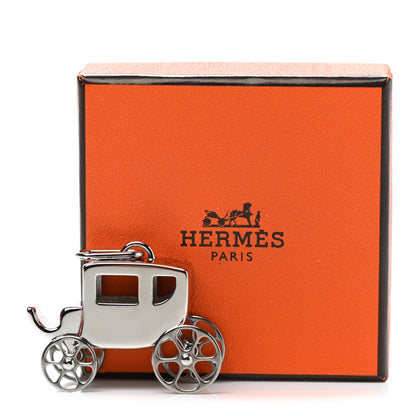 Hermes Palladium Carriage Curiosite Charm 4 of 4