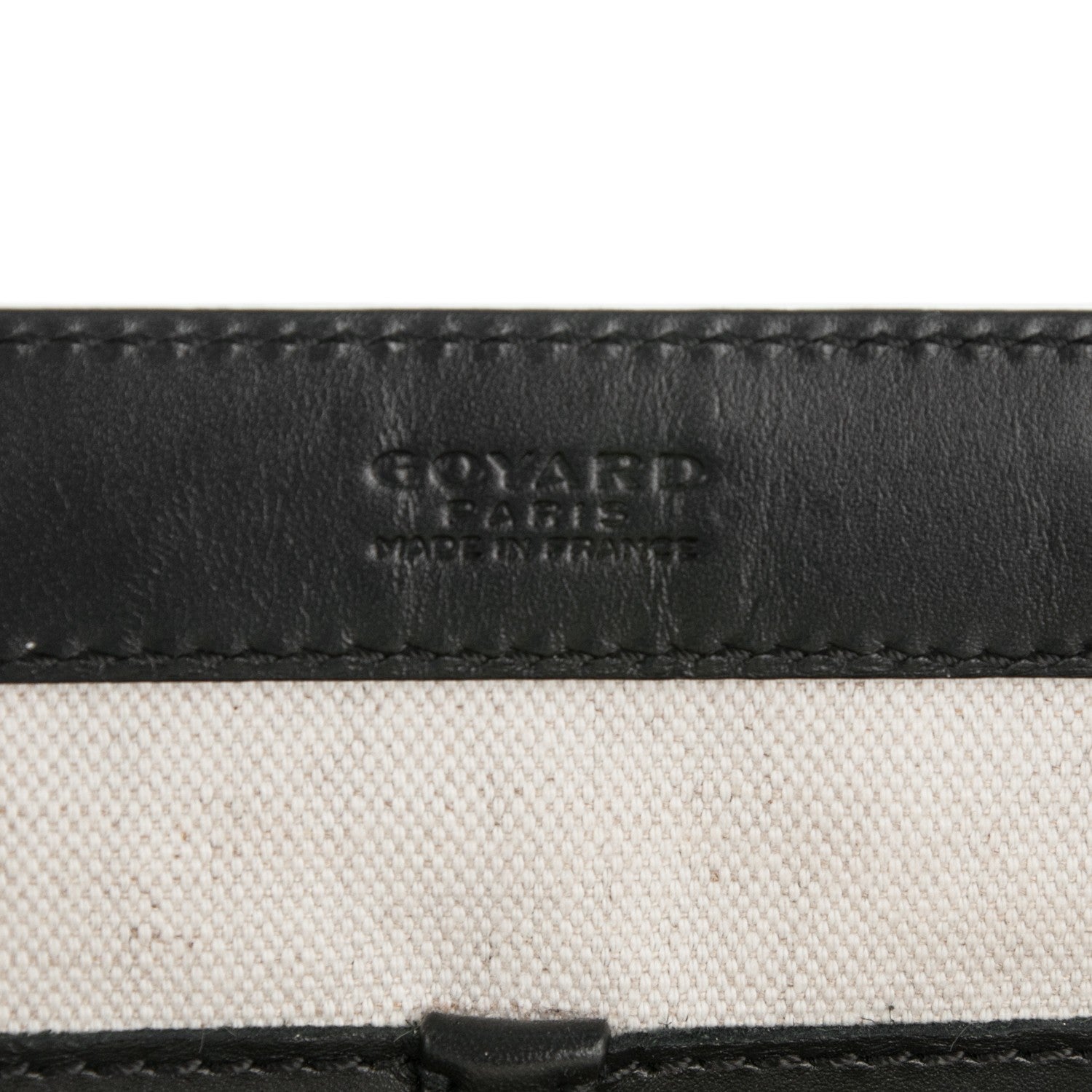 Goyard Goyardine Bellechasse PM Black 6 of 7