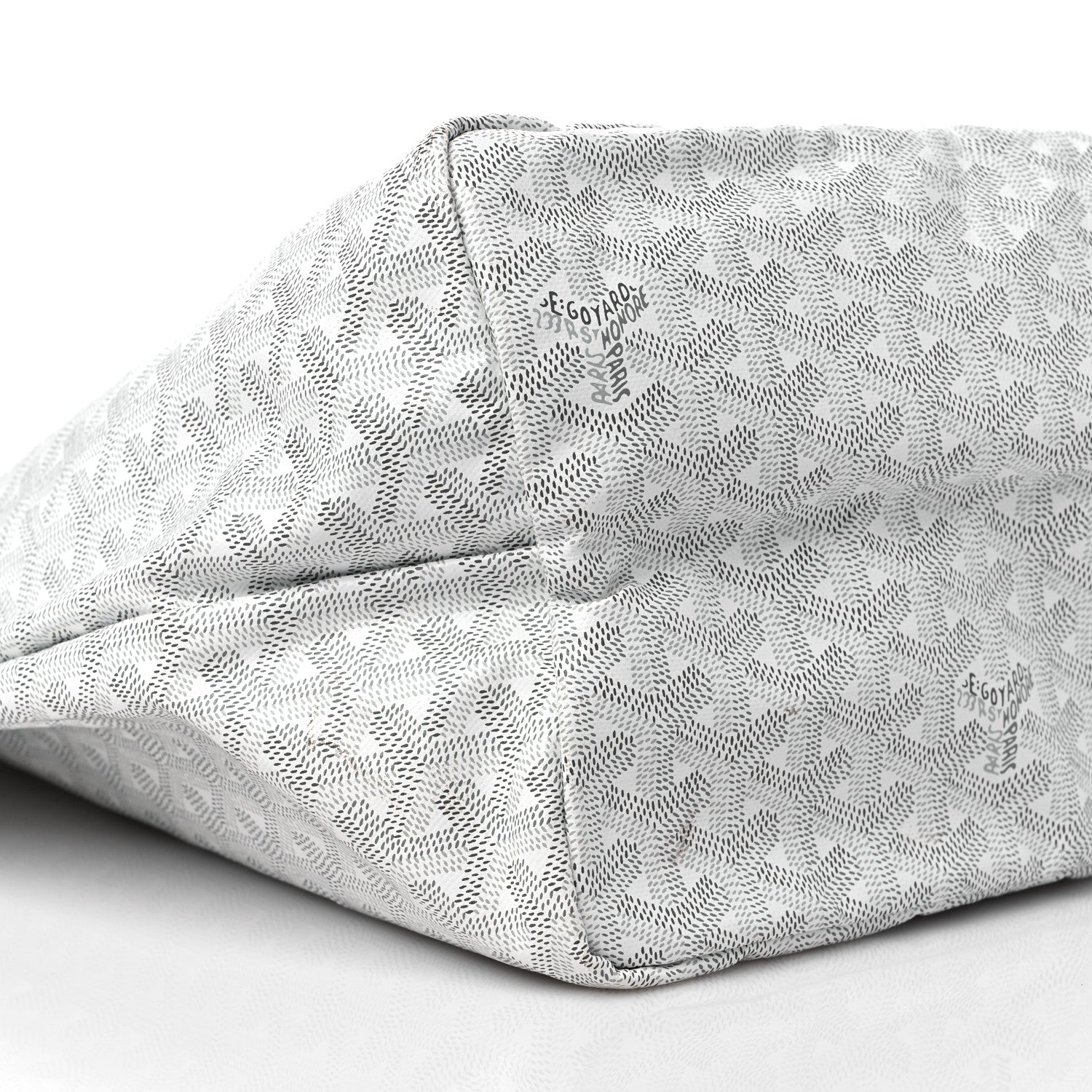 Goyard Goyardine Saint Louis GM White 8 of 9