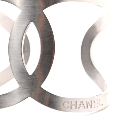 Chanel Metal CC Cuff Silver 4 of 6